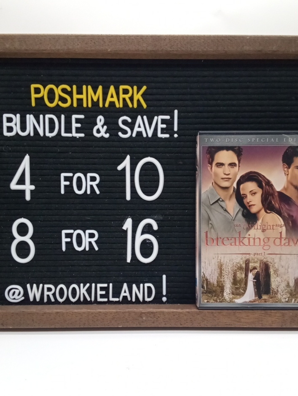 The Twilight Saga Breaking Dawn Part 1 DVD#H94